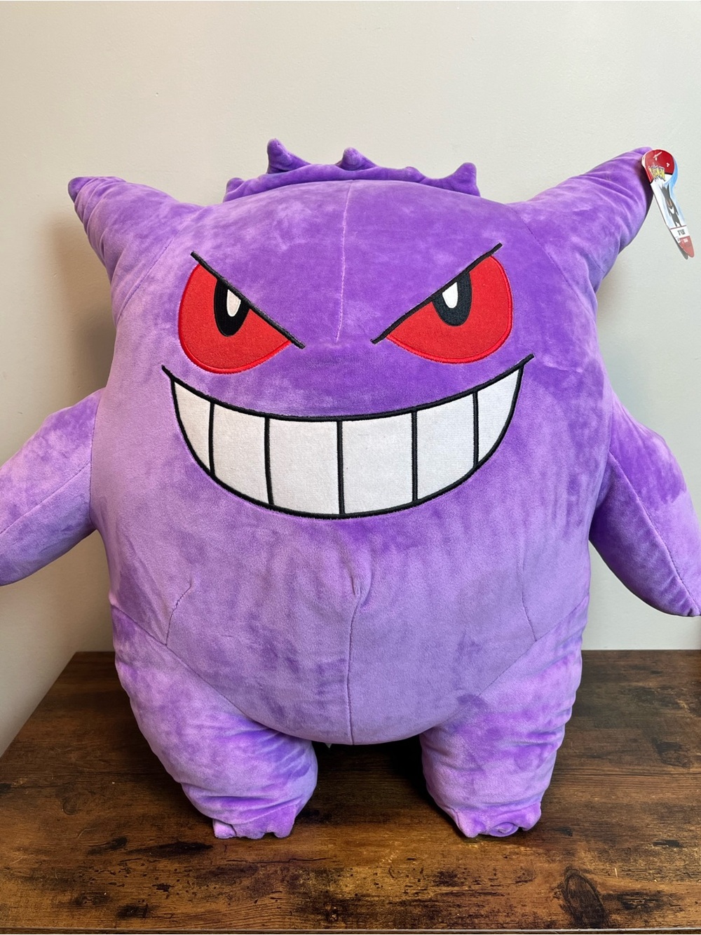 Pokemon Gengar 24” Large Plush 25th Anniversary Limited Edition New With Tags
